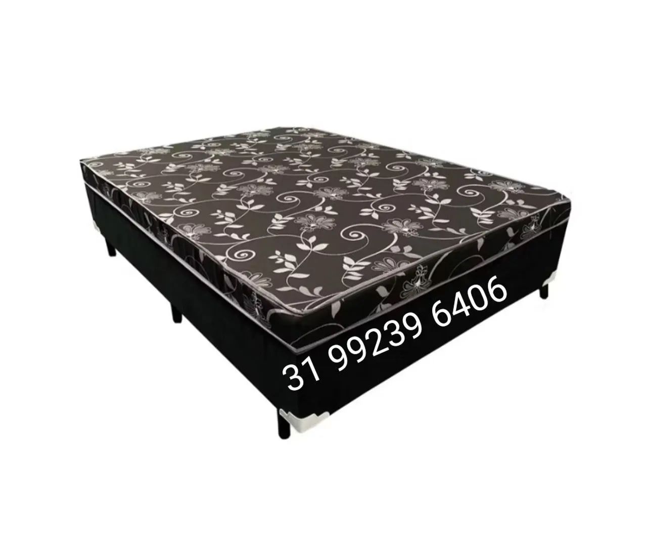 Cama Box Casal com Espuma