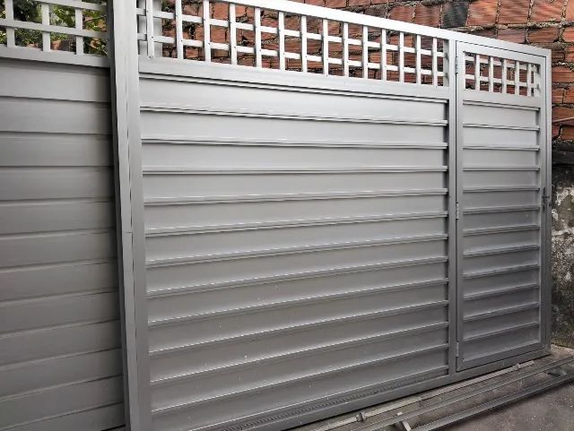 Portão de alumínio 64618077201154124