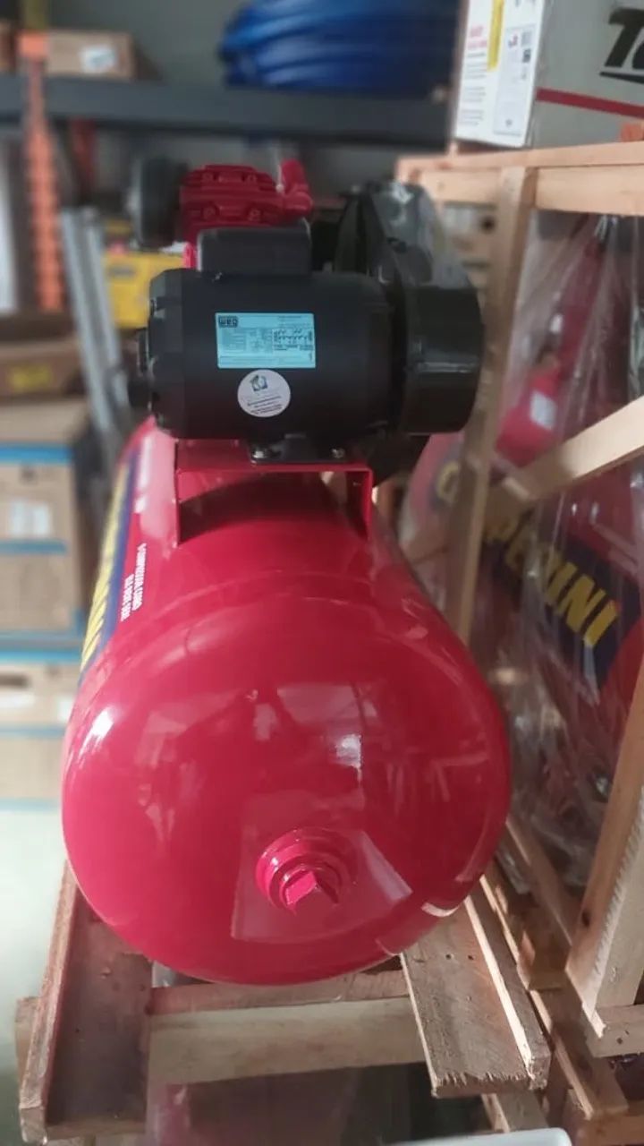 Compressor de ar 10pcm 110L 2hp Chiaperini(Loja) - Foto 4
