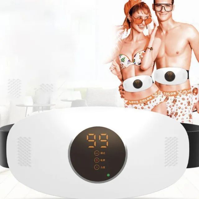Cinto De Emagrecimento Elétrico Vibração Abdominal Massagem - Foto 5