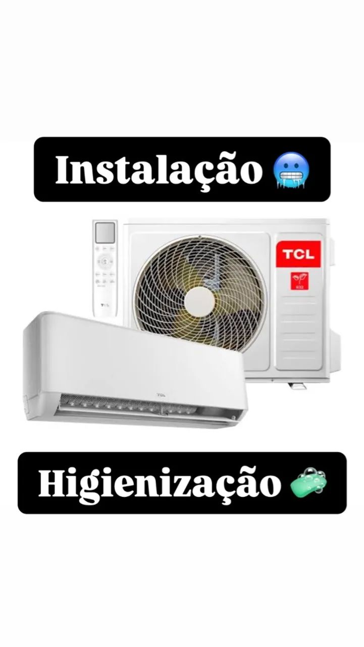 Higienização e instalação 