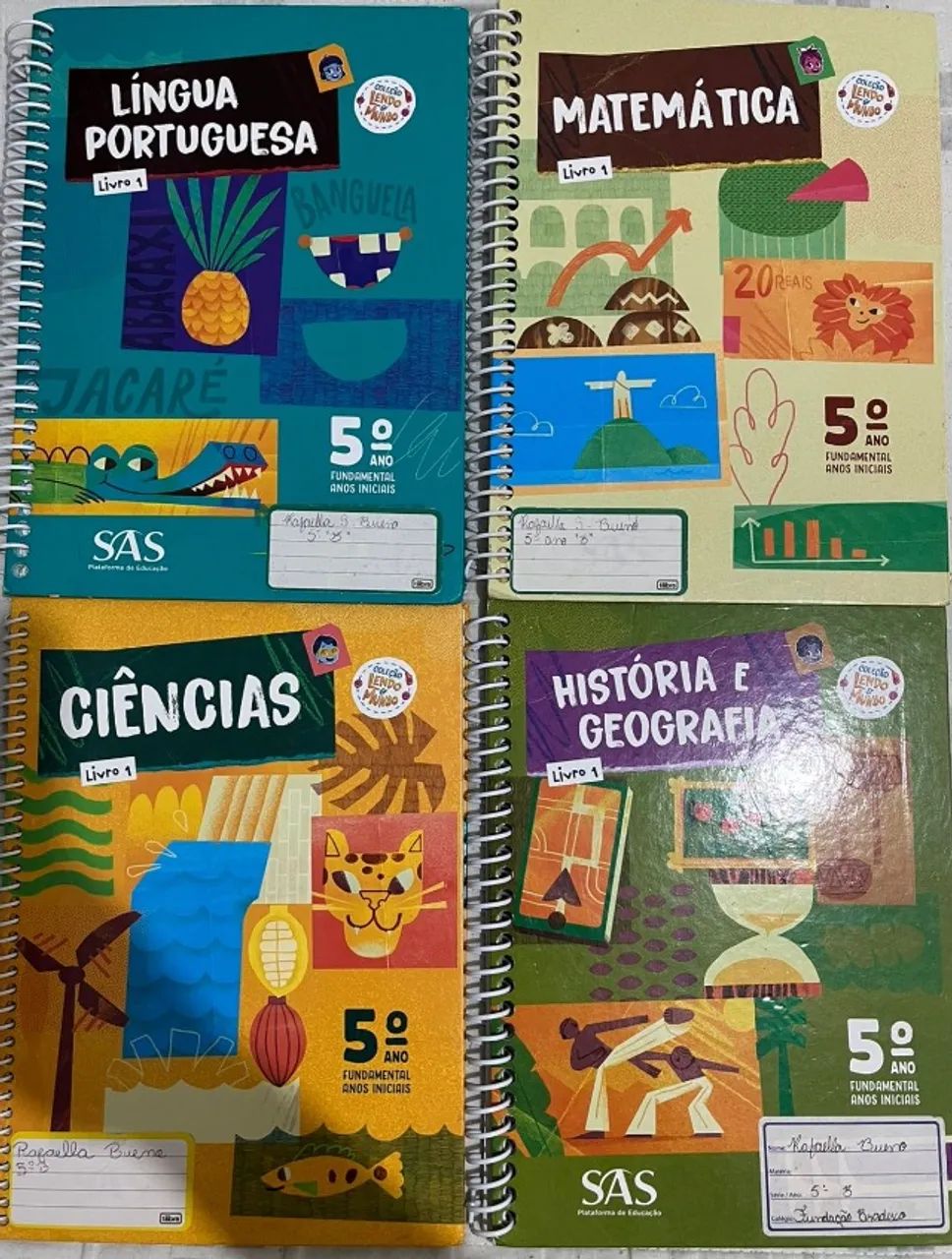 Livros SAS 5º ano