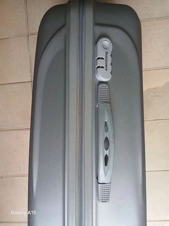 Mala de Viagem Eversstrong Cinza - Foto 2