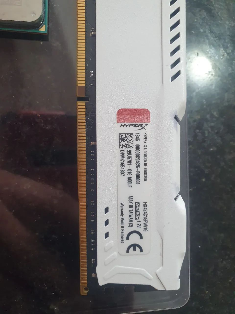 Processador AMD Ryzen 5 1500X e memória Ham de 16 gb 2400 - Foto 2