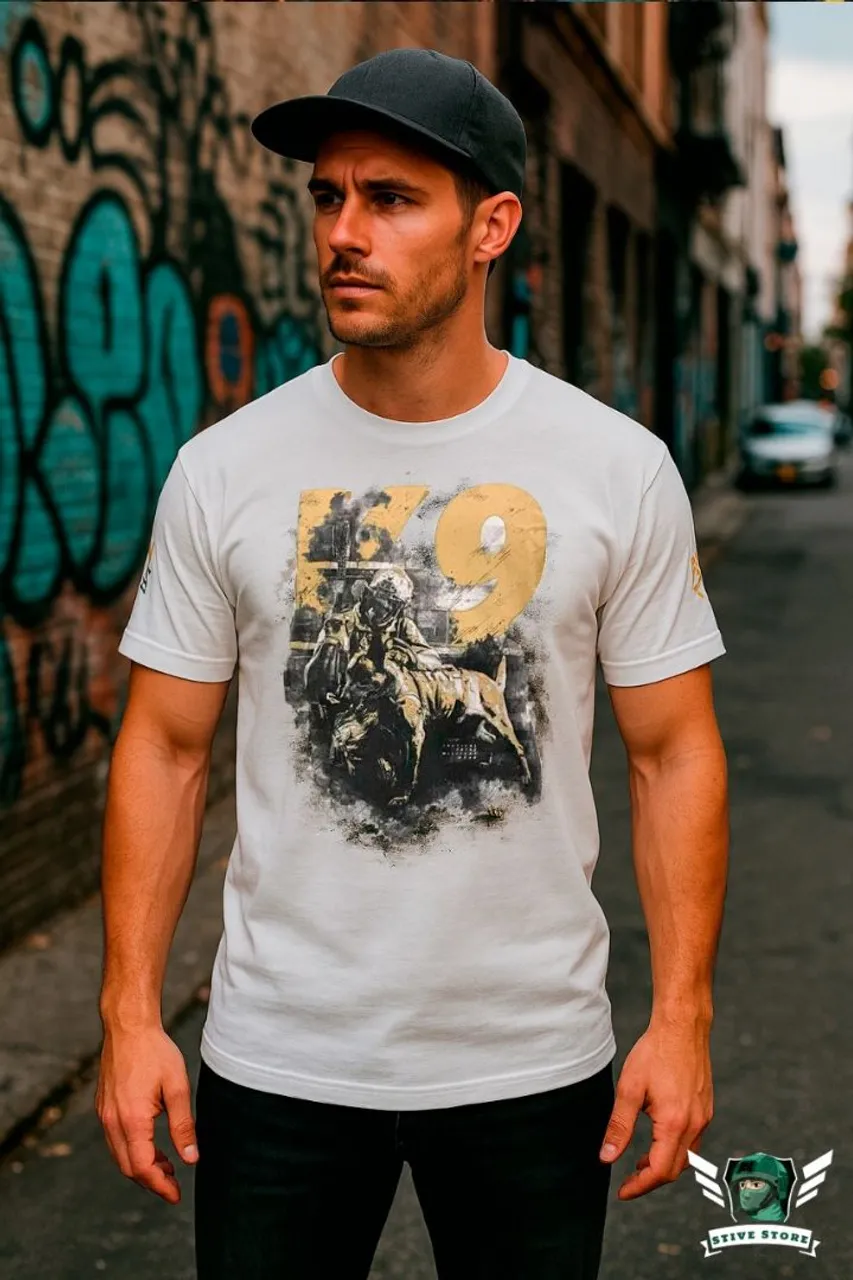 Camiseta K9 - Estilo Urbano e Conforto!