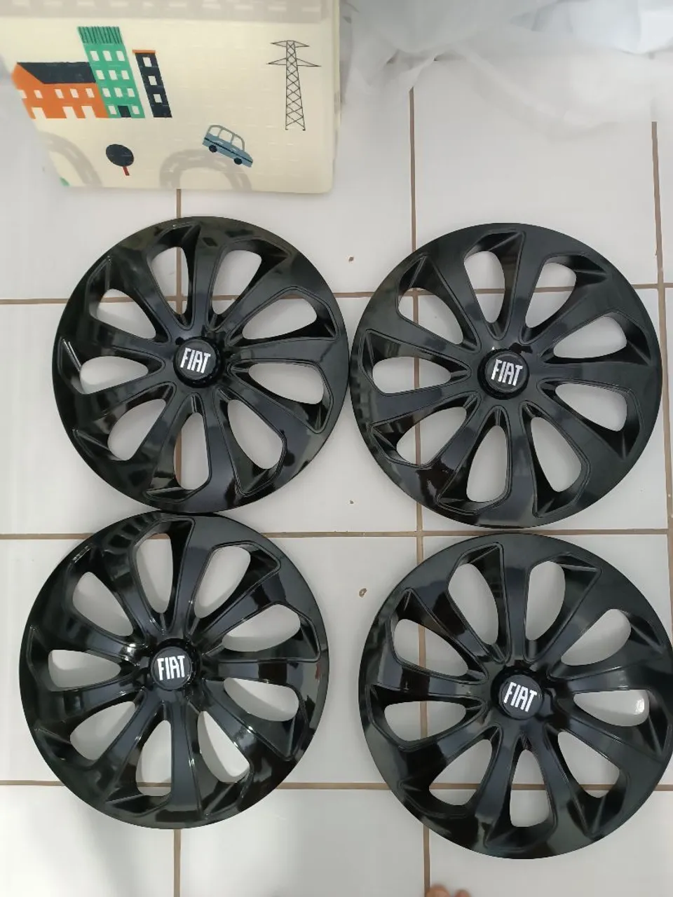 Jogo de Calotas Fiat - Aro 15