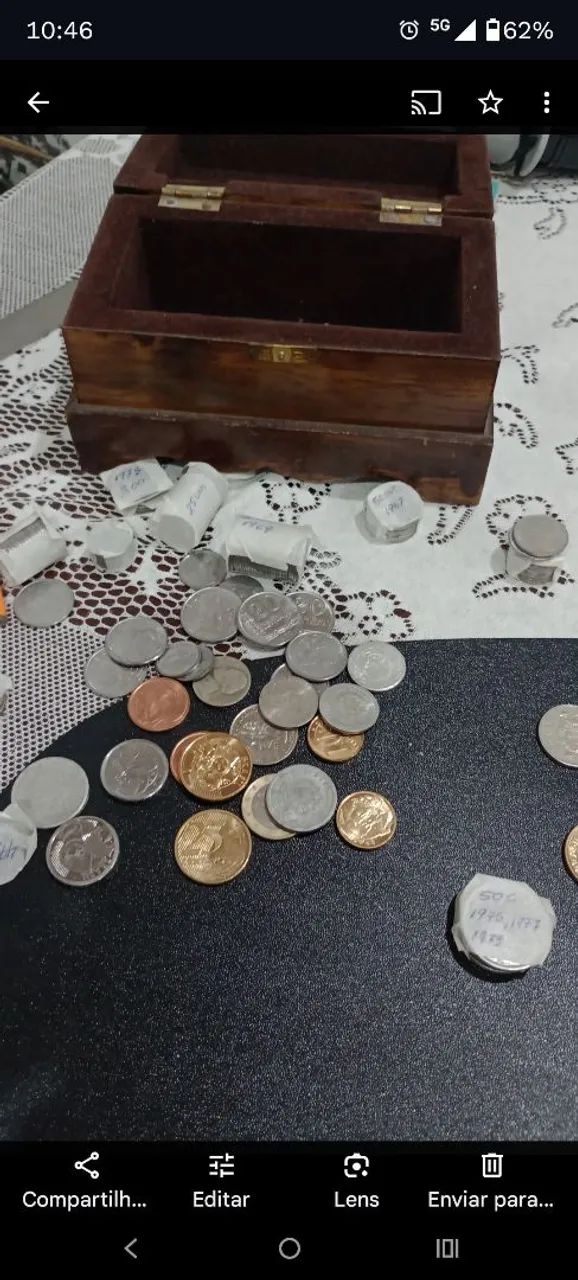 Moedas antigas 5$00 - Foto 2