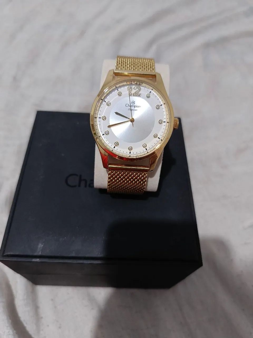 Relógio Champion Dourado Feminino
