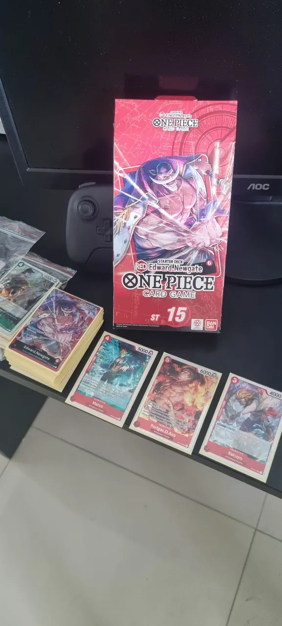 Deck de cartas One Piece - Starter Deck ST-15 Red Edward Newgate