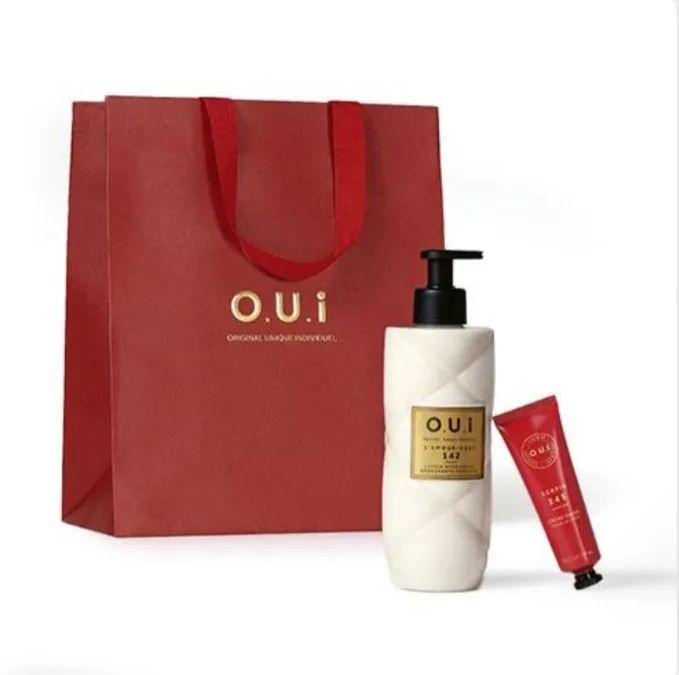 Kit O.U.I hidratante corporal e creme para as mãos