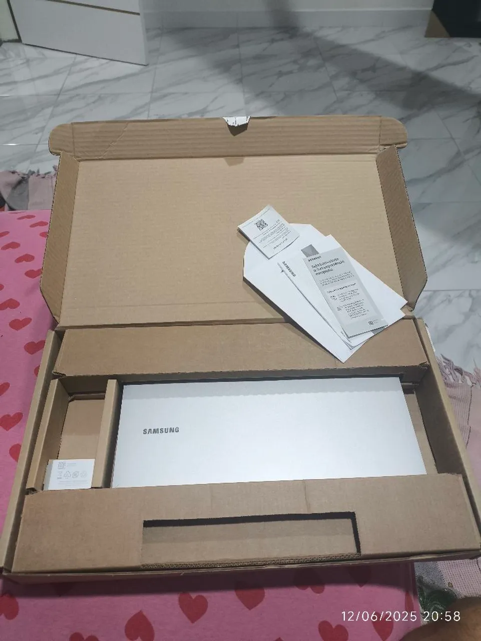 Notebook Samsung Novo na Caixa