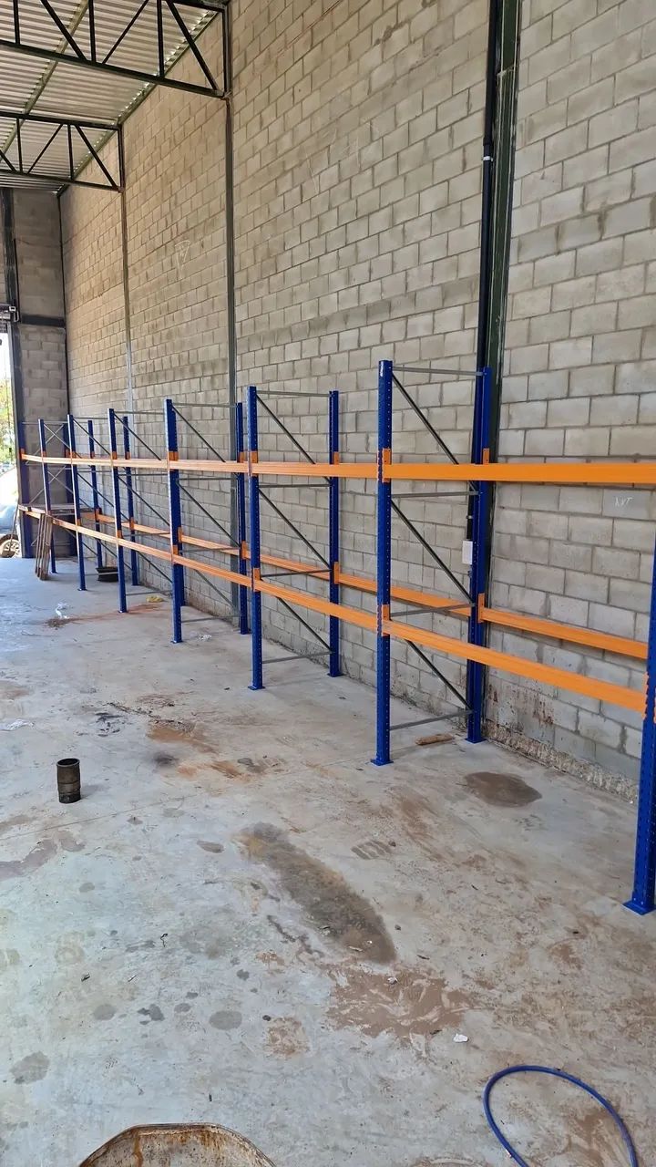 Mini porta pallets para estalacao comercial  - Foto 2
