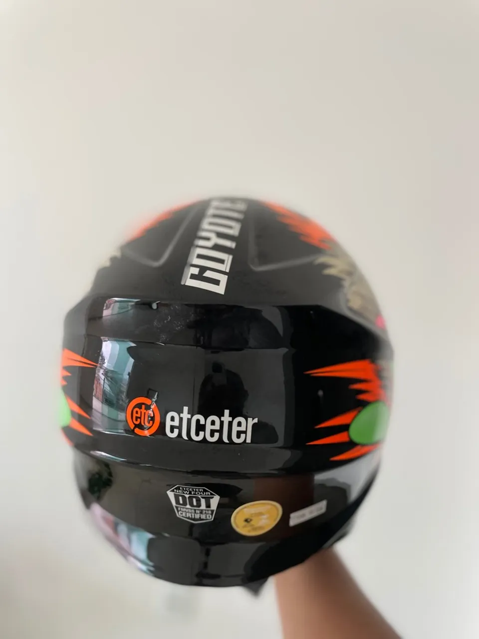 Capacete Coyote Etcetera - Modelo DOT