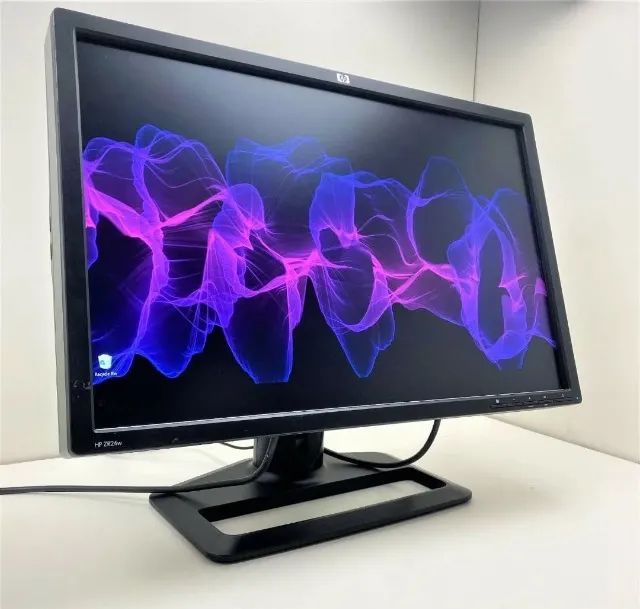 Monitor HP 24 Polegadas Full HD 100% Funcionando S/ Marcas na Tela - Entregamos