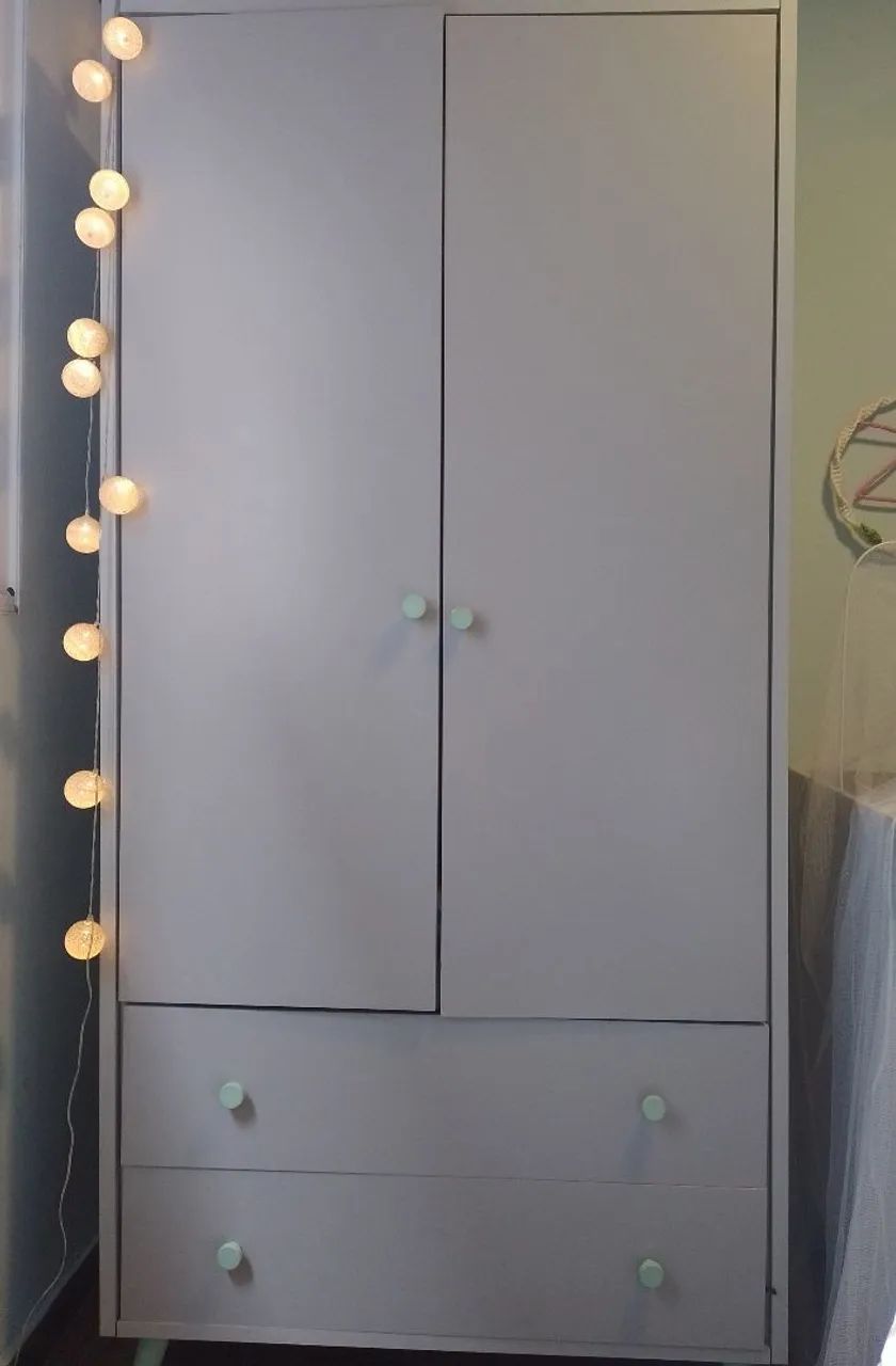 Quarto Infantil (berço, cômoda, guarda roupa) - Foto 3