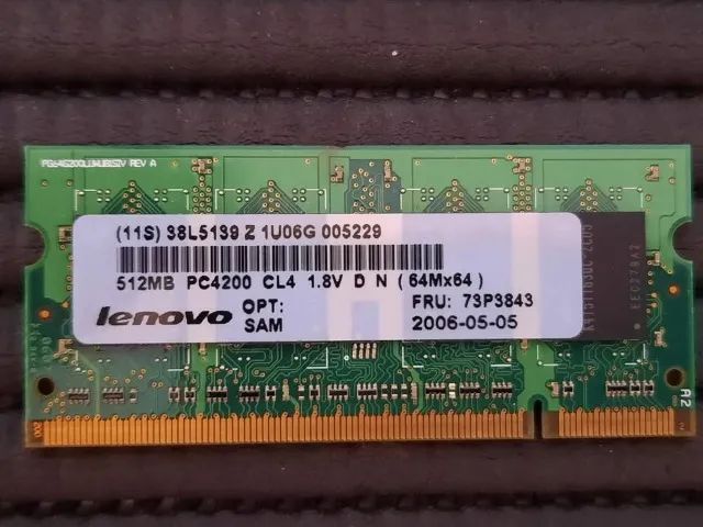 Memoria 512 mb 2rx16 pc2 4200s - Foto 2
