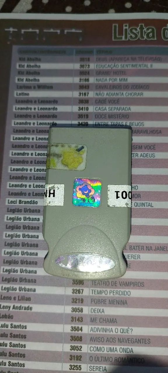 Cartucho HMP/IMP 001 - mais 7 pag. Lista de Músicas - Foto 6