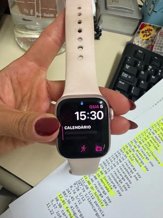Apple Watch Series 9- Rosa - 41mm - 