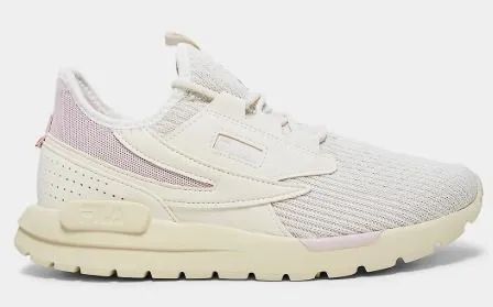 Tênis Fila TR Knit Feminino Bege+Rosa - Foto 4