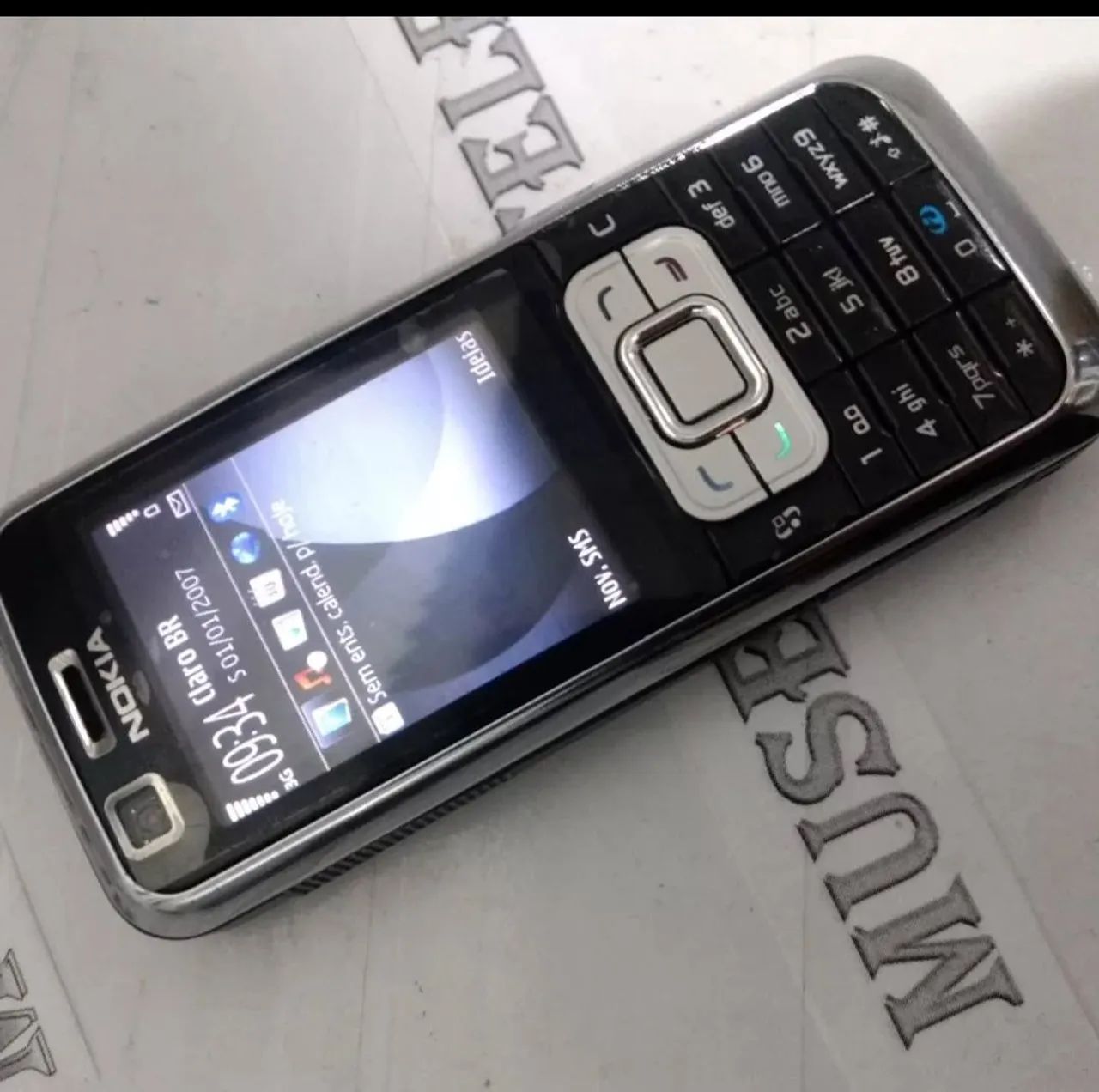 Nokia 6120 CLASSIC 3G celular antigo RELIQUIA impecável  - Foto 5