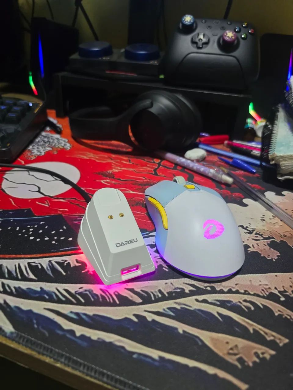 Mouse Dareu Tri-Mode (Fio, 2.4g, Bluetooth) - Foto 3