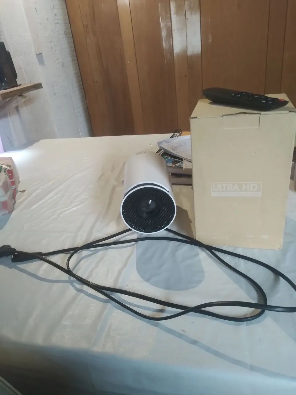 Projetor 4k profeta até 100 polegadas