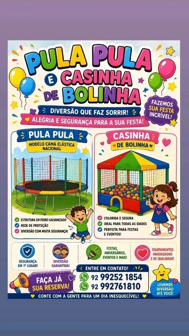 Pula pula e casinha de bolinha  - Foto 3