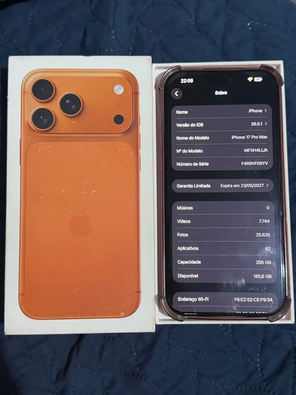 iPhone 17 Pro Max 256GB - Apenas 1 Mês de Uso - Foto 2