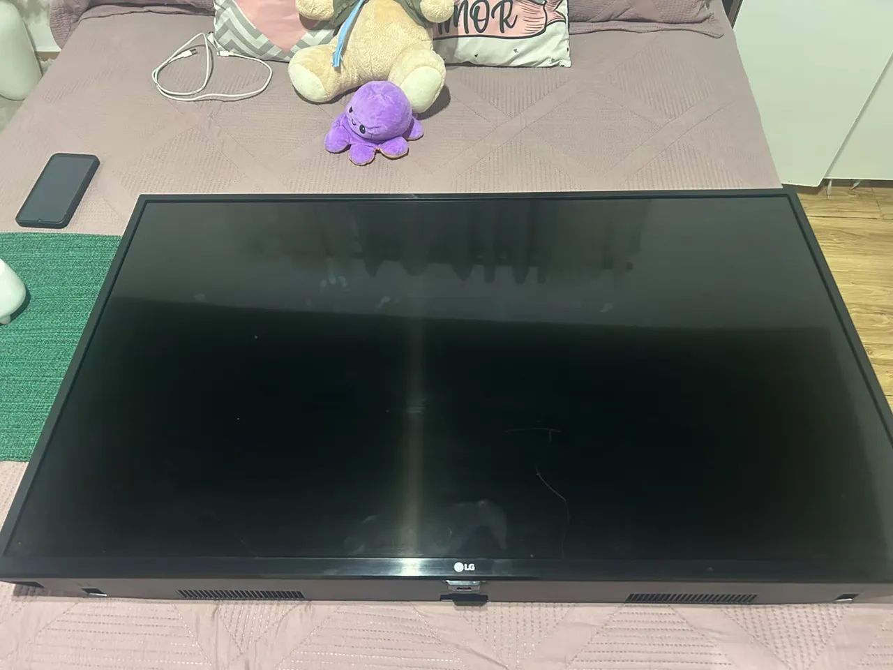 Smart TV LG 43" sem defeitos  - Foto 2