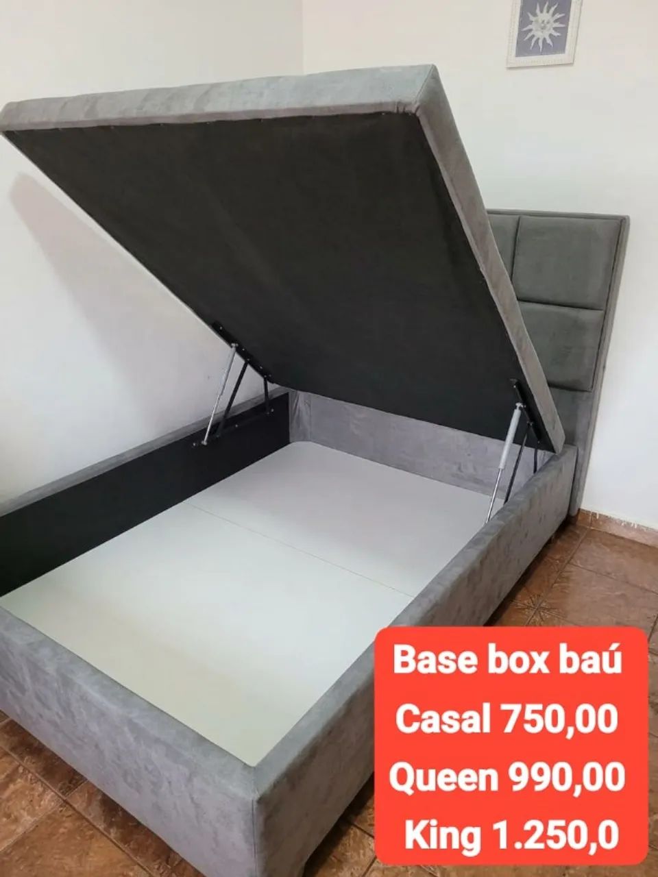 Base box baú direto da fábrica 1 ano de garantia 