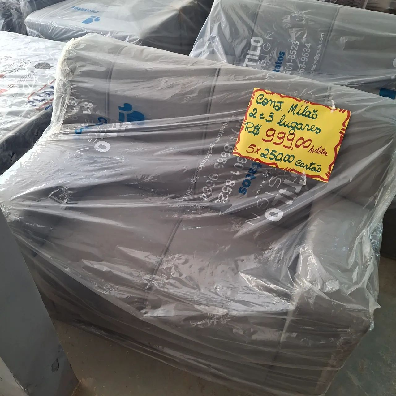Sofá 2 e 3 lugares