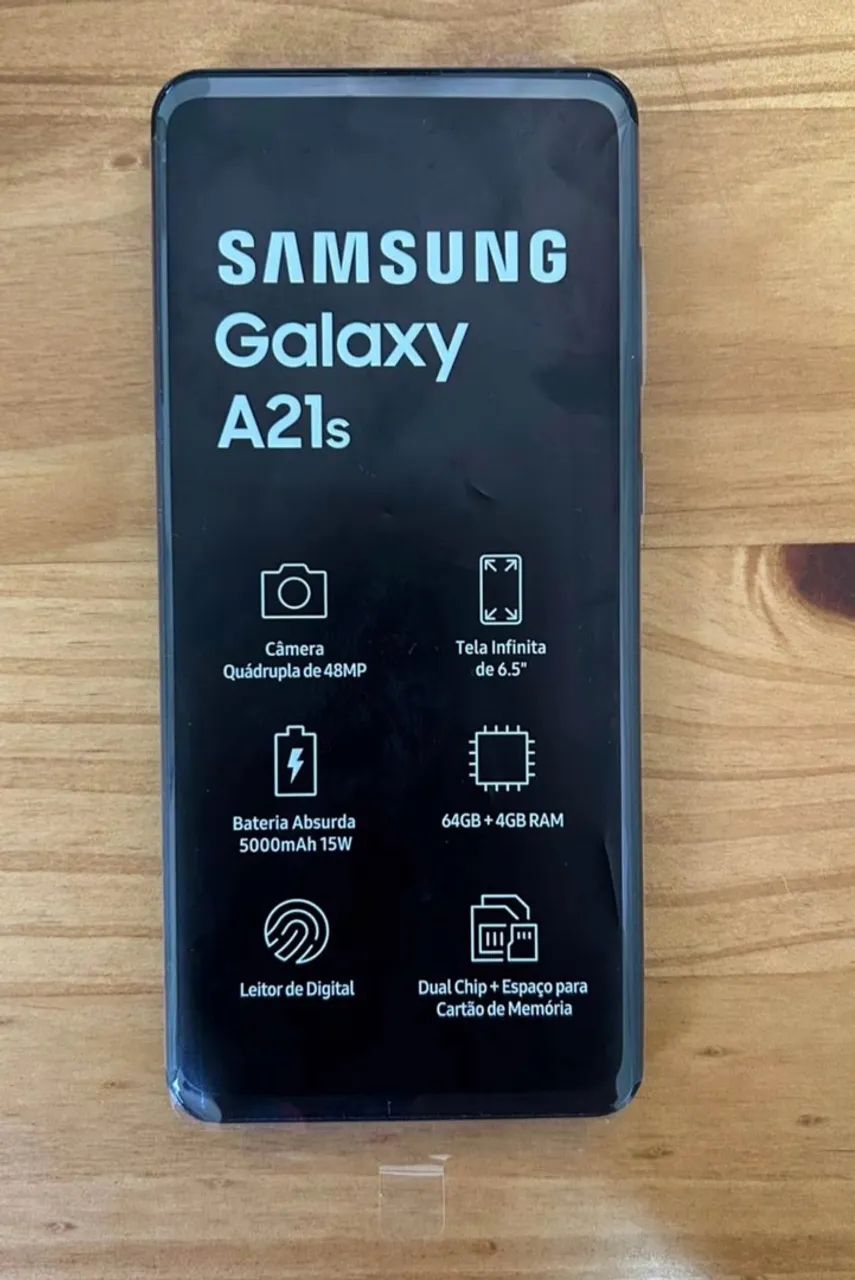 Samsung A21S 64Gb caixa e carregador  - Foto 3