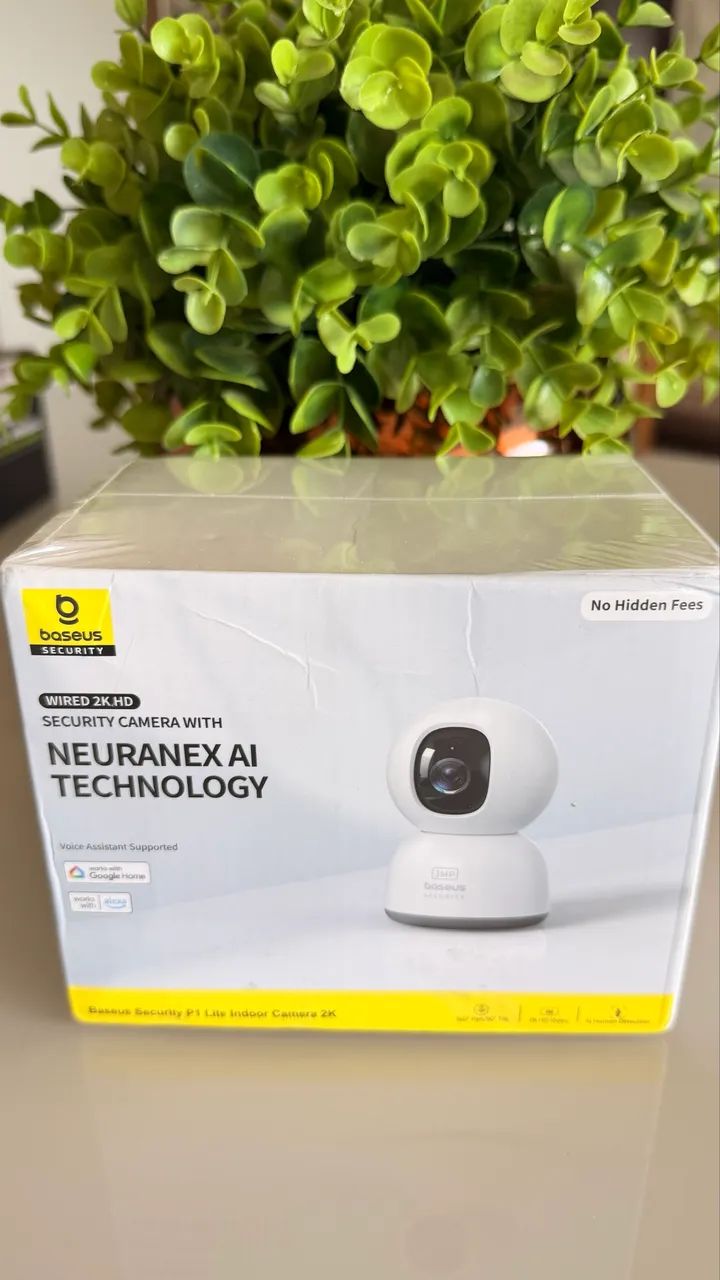Câmera Ip De Segurança - Baseus Security Branco