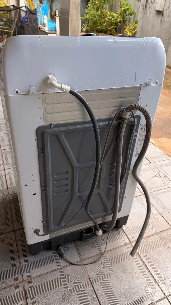 Máquina de lavar roupas midea nova 2 meses de comprada na loja  - Foto 5