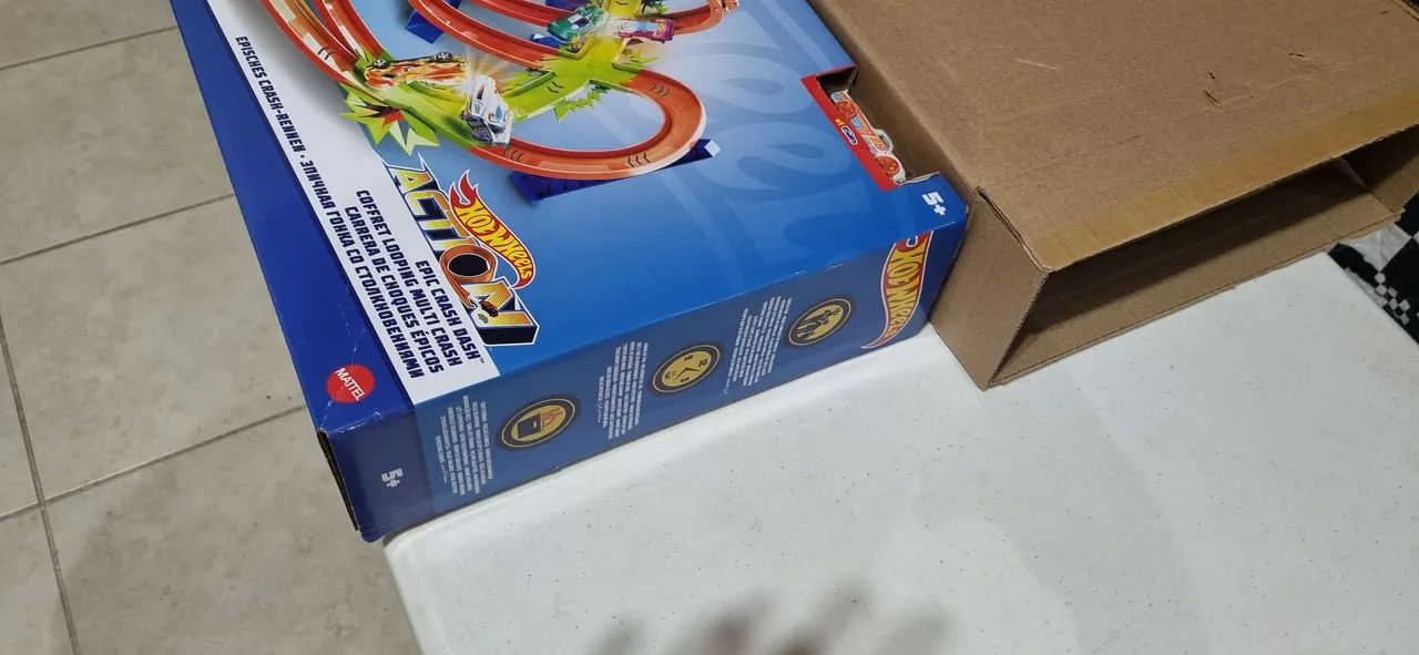 Pista Hotwheels choque épico nova na caixa parda - Foto 3