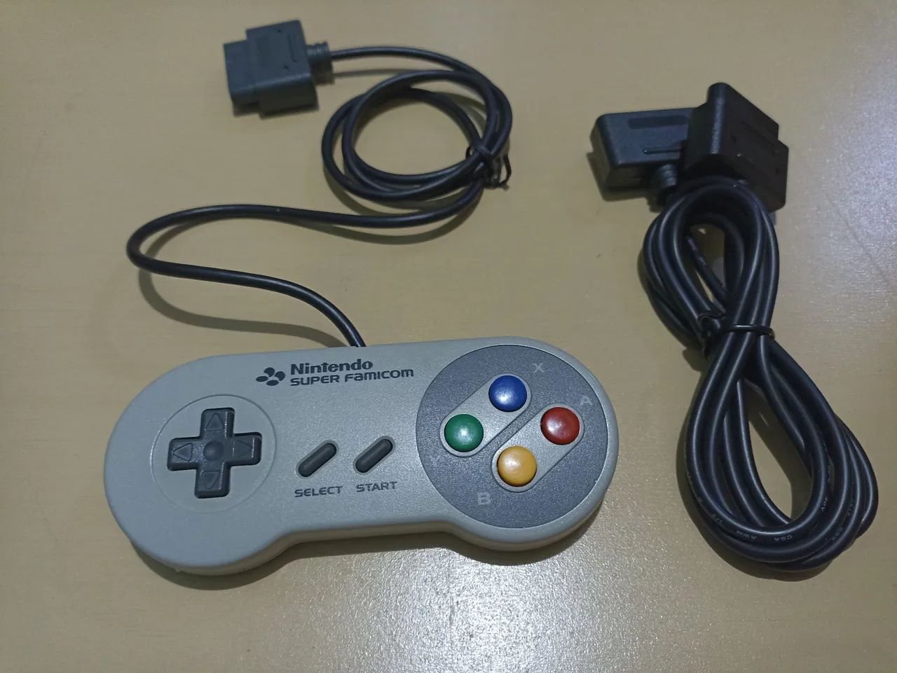controle super famicom (original ) + extensor 