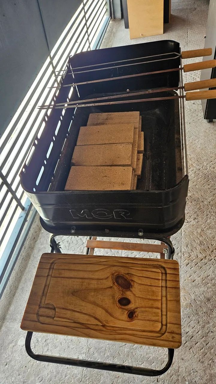 Churrasqueira Rodeio Mor com Bacia Esmaltada - Foto 2
