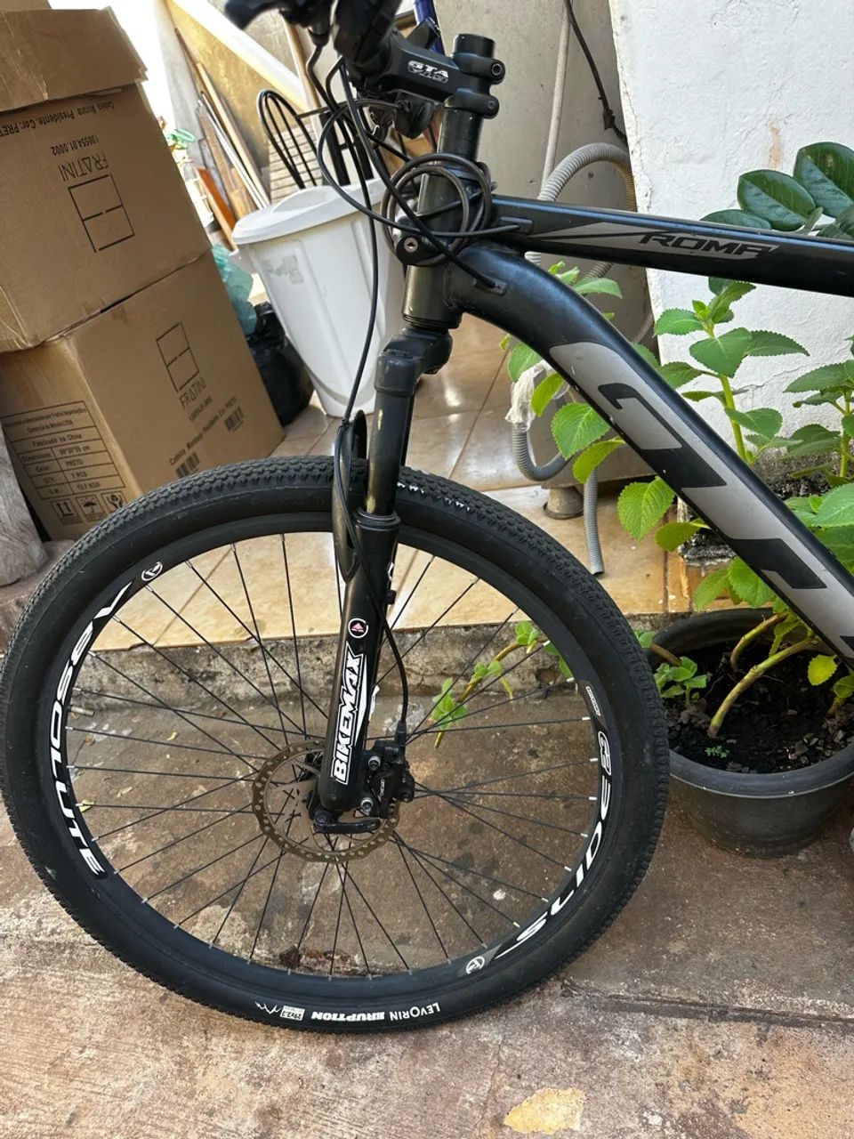 Bicicleta Gti Freio a óleo 