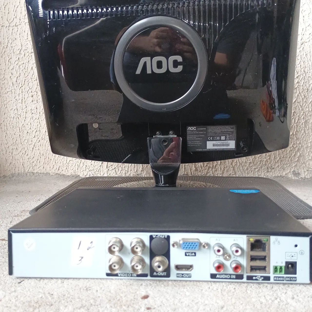 DVR e tela para câmeras  - Foto 3