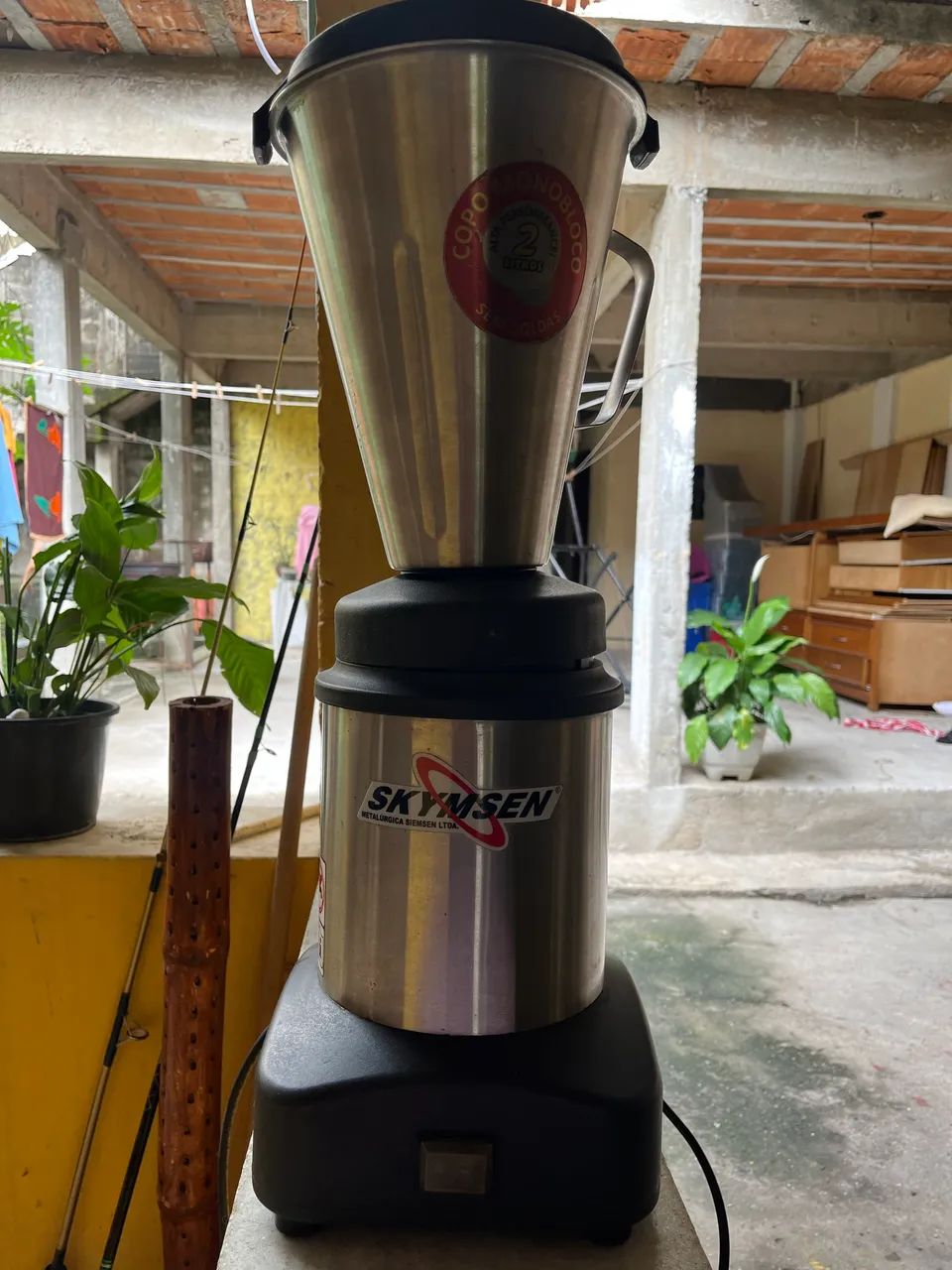 Vendo Liquidificador Comercial Skymsen - 2 litros - Aço inox 