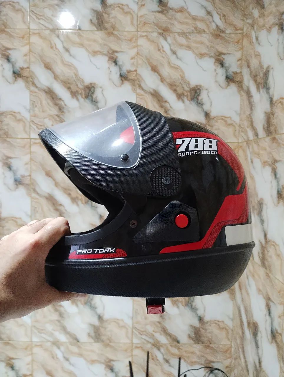 Capacete automático!