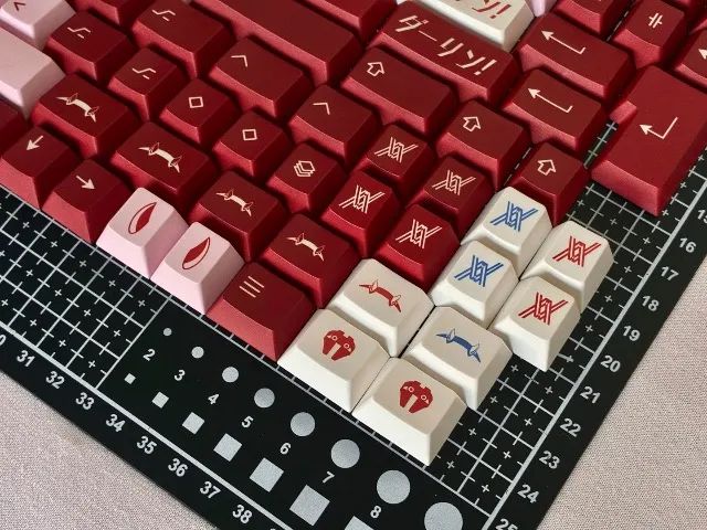 keycaps noon pbt darling - Foto 2