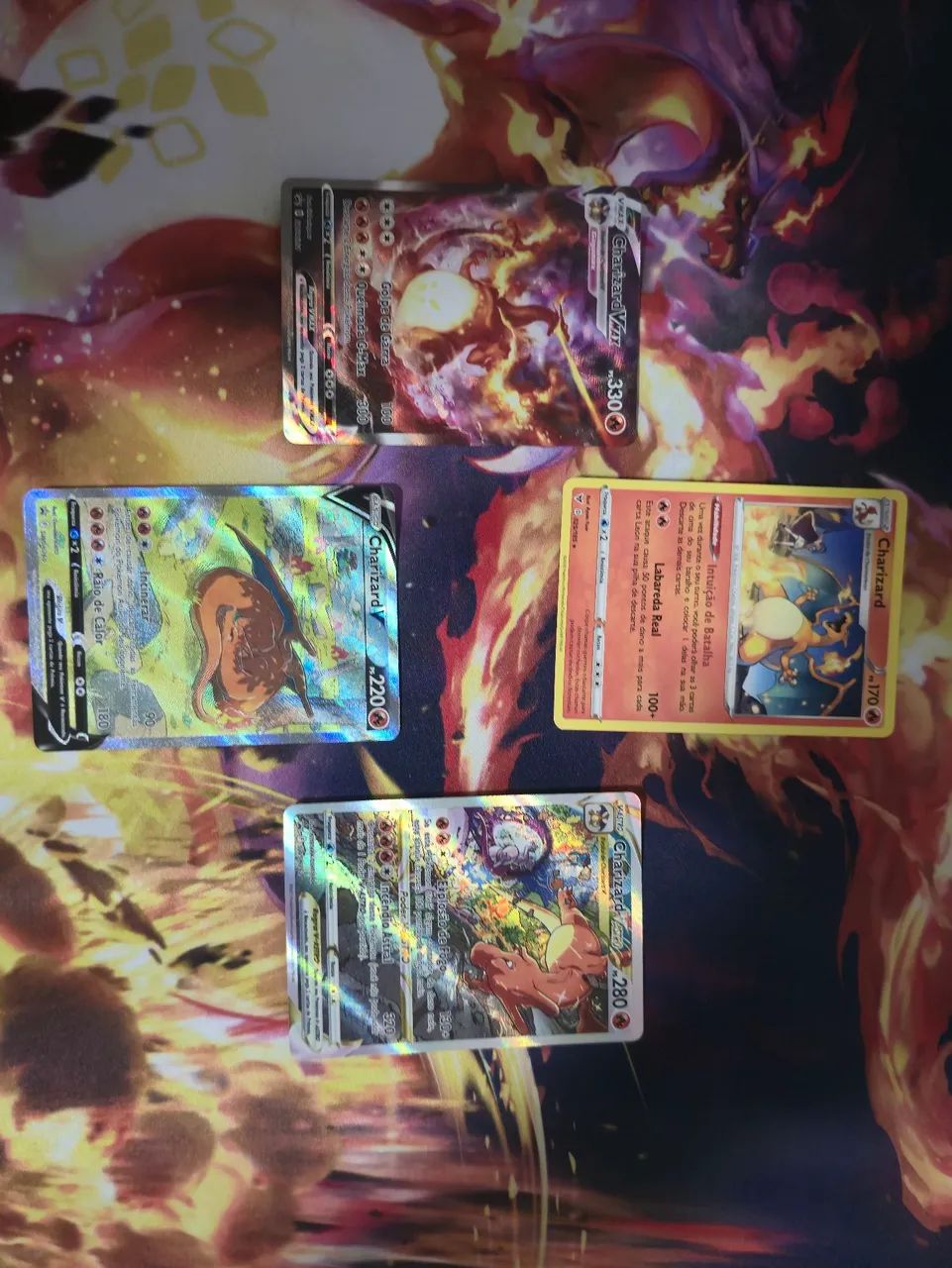 Quarteto charizard - Cartas pokemon - Foto 4