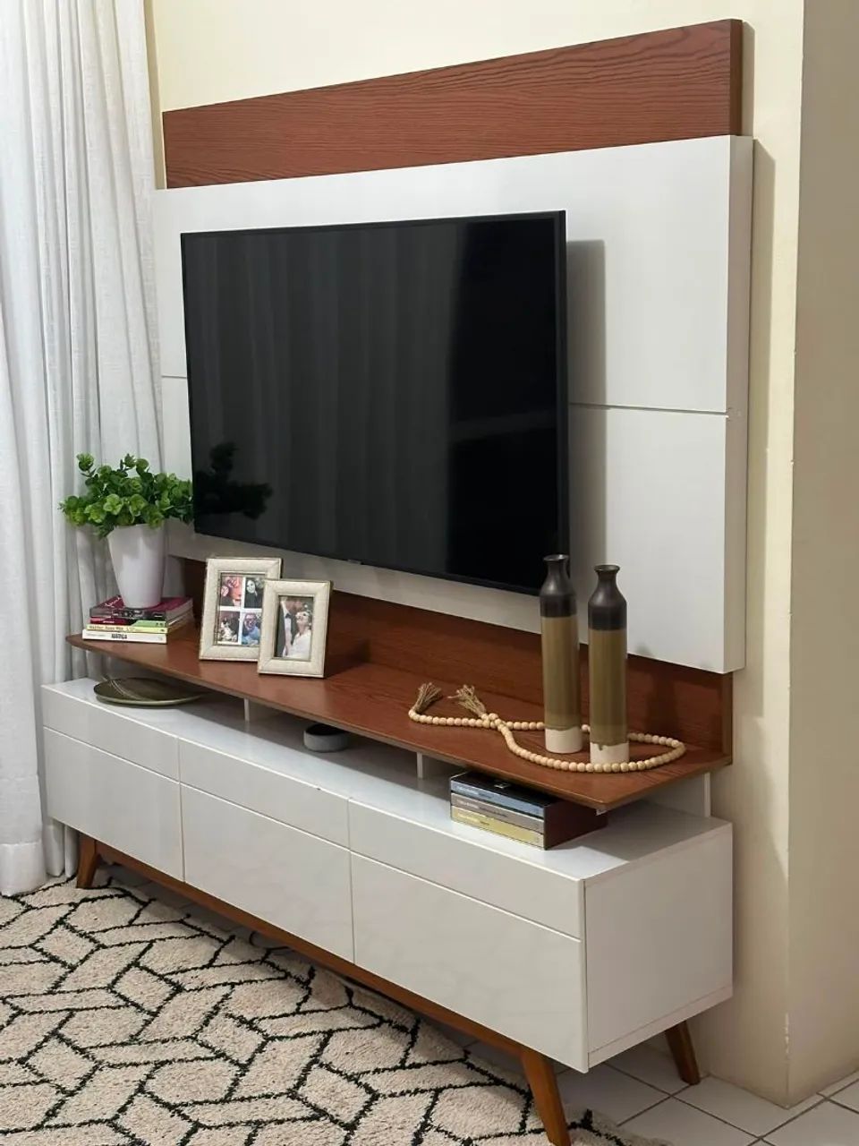 Rack + painel de TV