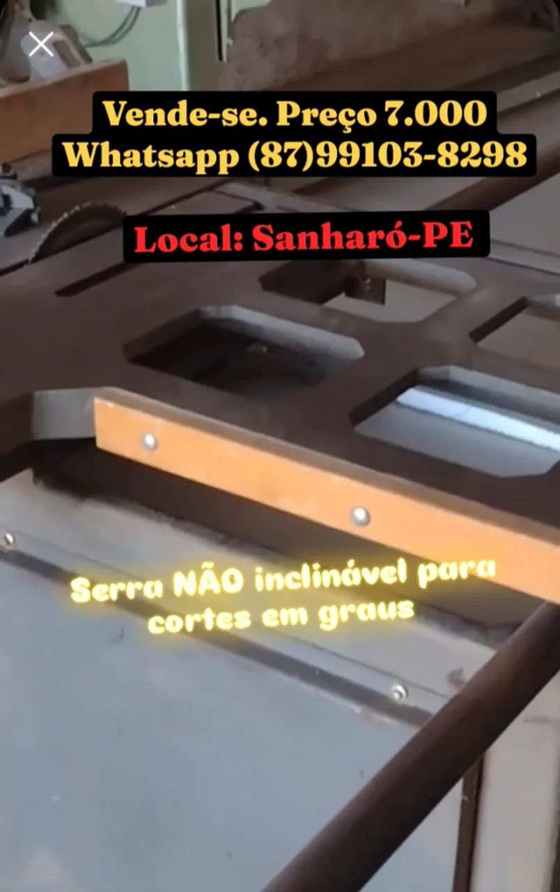 Serra Esquadrejadeira Baldan SEC 1