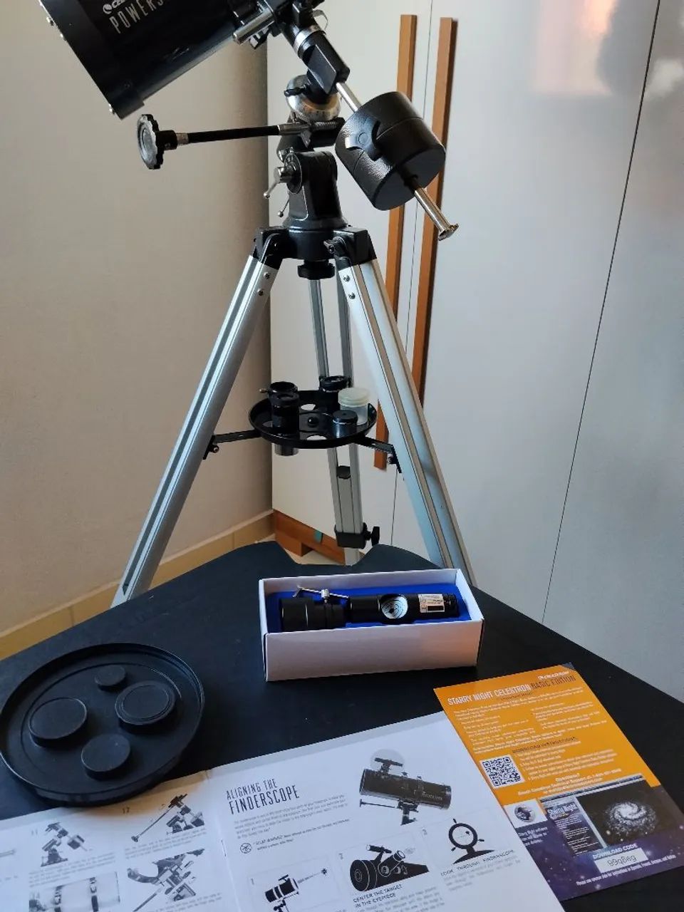 Telescópio Refletor Powerseeker 127EQ COMPLETO (semi-novo) - Foto 5