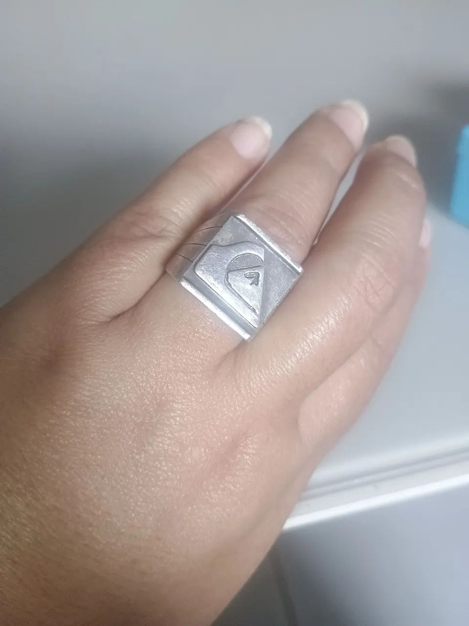 Pra vender esse Anel de prata em perfeito estado  - Foto 2