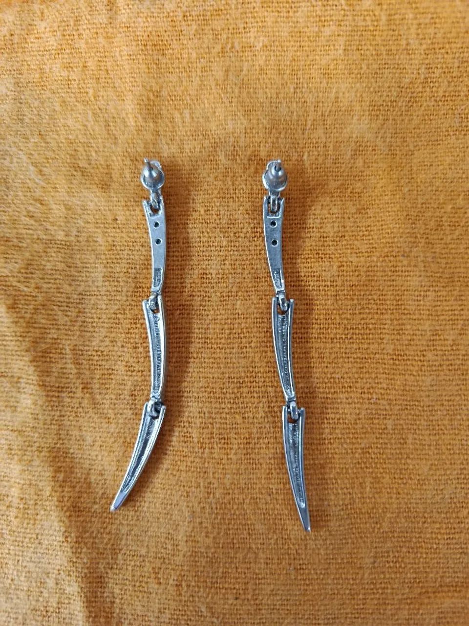 Brinco Prata estiloso - Foto 3