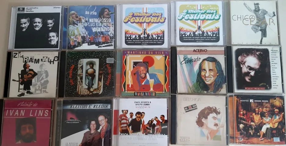 Coleção de CD's de vários ícones da MPB - Foto 3