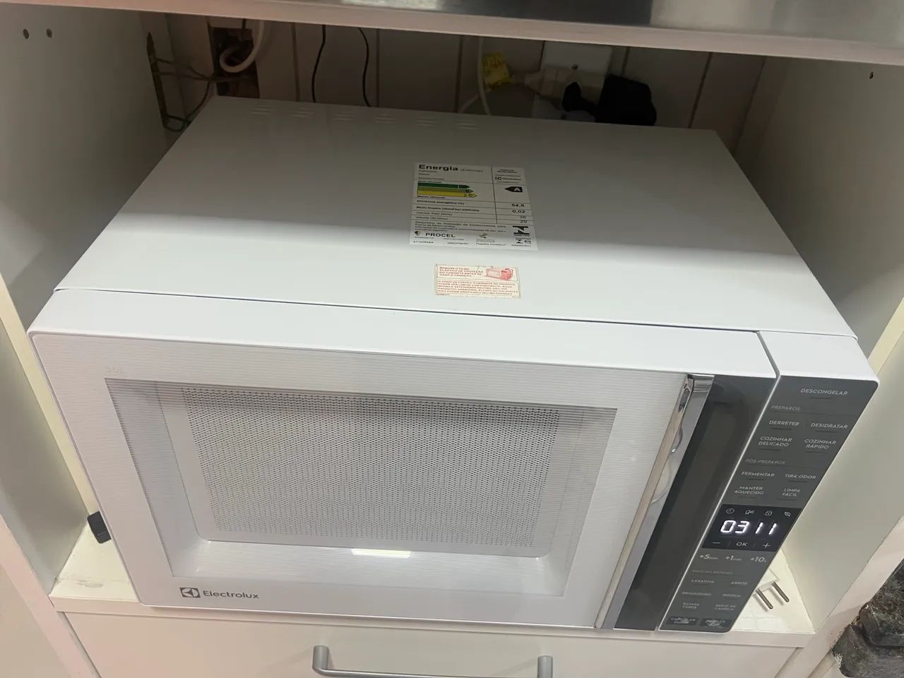 Vendo microondas excelente estado semi novo  - Foto 5
